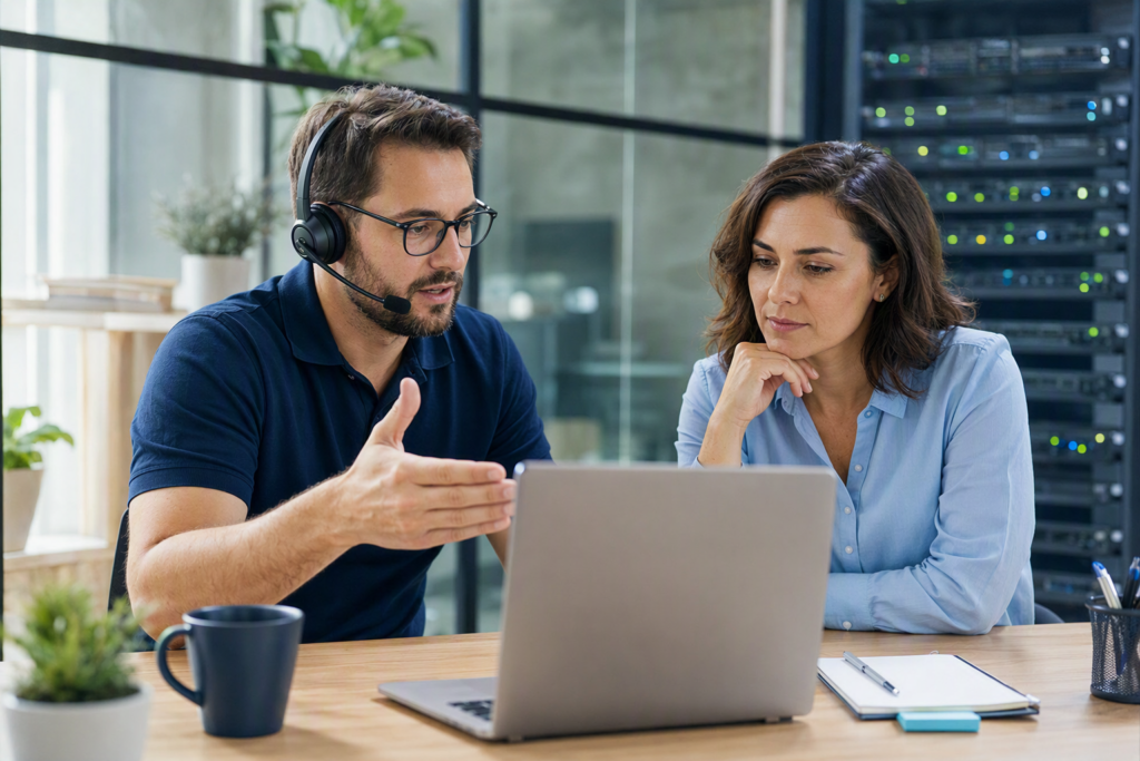 Hosting supportniveau en reactietijd bespreken bij een technisch incident